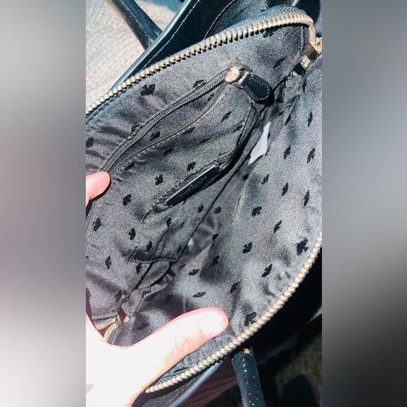 Kate Spade Black Medium Satchel K5102
saffiano leathe black (001) BLK - Picture 7 of 10